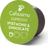 A single coffee capsule with a green top and a brown side, set against a white background. Podgląd zdjęcia produktu