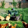 AREBOS Mobiler Begrenzungszaun 20 m, Flexibler Gartenzaun Produktbild-Vorschau 2