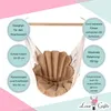 Love Gifts® Závesné kreslo s 2 vankúšmi v tvare škrupiny a Náhľad obrázku produktu 4