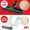 A collage of vacuum cleaner attachments and cleaning surfaces. Produktbild-Vorschau