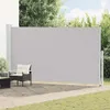 vidaXL Boční výsuvná markýza 200x500 cm šedá Náhled obrázku produktu 2