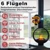 6 Blatt Kaminventilator Magnetisch,Ofenventilator Ohne Produktbild-Vorschau 3