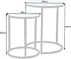 riess-ambiente Design Beistelltisch ELEGANCE 2er Set weiß Produktbild-Vorschau 12