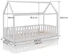 Kinderbett 90x200 mit Rausfallschutz und Lattenrost, Produktbild-Vorschau 13