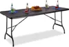 Relaxdays Gartentisch klappbar BASTIAN, groß, Tragegriff, Produktbild-Vorschau 1
