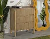 Kommode Tolosa 80.5 x 82 x 47 cm Tanne MDF Metall Braun_Natur24 Voir les images du produit