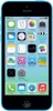 A blue iPhone 5C displaying its home screen with various app icons. Produktbild-Vorschau