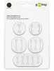goobay Kabelmanagement, wit (set van 5 stuks) Productafbeelding-voorbeeld 20