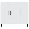 vidaXL Sideboard Blanc 90x34x80 cm Bois composite Voir les images du produit 5