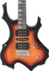 vidaXL Elektrická gitara pre začiatočníkov s taškou hnedá a Náhľad obrázku produktu 5