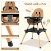 COSTWAY 6 in 1 Hochstuhl Baby, Kinderhochstuhl mit Produktbild-Vorschau 9