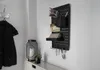 WENKO Wand Organizer Schwarz Memoboard Ablage Magnettafel Produktbild-Vorschau 3