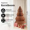 Mica Decorations Papieren Kerstboom - Opvouwbare Productafbeelding-voorbeeld 2