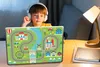 MuchoWow® Laptop Aufkleber Sticker Cover Kinder - Zug - Produktbild-Vorschau 3