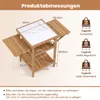 Stół grillowy COSTWAY do użytku na zewnątrz, stół Podgląd zdjęcia produktu 3
