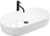 Lavabo da Appoggio in Vetroceramica Rea Nadia 70 Anteprima dell’immagine prodotto 1