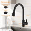 Homelody Černá Kuchyňská Armatura, Dvě Vodní Trysky, 360° Náhled obrázku produktu 10