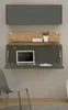 Büromöbel Set Center in matt grau und Wotan Eiche, Büro Produktbild-Vorschau 2