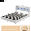 letto 140 x 200 cm con contenitore, illuminazione LED e Anteprima dell’immagine prodotto 2