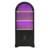 Armoire de cuisine Flieks avec étagères réglables et Voir les images du produit 4
