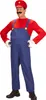 A man dressed as Mario, a video game character, stands with his hands on his hips. Voir les images du produit