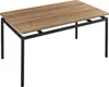Esstisch ’Hemnes’ für 6 Personen 140 x 80 cm Stahlbeine Produktbild-Vorschau 5