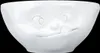 A white ceramic bowl with a face design. Anteprima dell’immagine prodotto