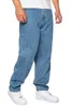 Jeans Mass Denim Uomo Slang Baggy Fit blu chiaro - Anteprima dell’immagine prodotto 3