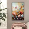 Leinwand Bilder 40x60 cm - Blumenfeld, moderne Wanddeko für Produktbild-Vorschau 2