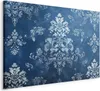 Vlies Leinwandbild - Retro Ornament Decorative Motif in Produktbild-Vorschau 1