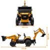 JCB Elektrotraktor 12V mit Frontlader & Bagger (2–6 Jahre) Produktbild-Vorschau 8