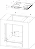 Wolkenstein Einbauherdset WMOC 90, 66 Liter, 8 Funktionen, Produktbild-Vorschau 3