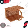 A wicker basket for firewood is shown on a blueprint background. Náhľad obrázku produktu