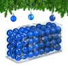 Lot de 96 boules de Noël Relaxdays, boules scintillantes, Voir les images du produit 1