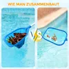 Skimmer Pool Kescher, Poolreinigung Kescher Feinmaschig Produktbild-Vorschau 6