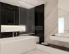 Półkasetowa zasłona prysznicowa 140x240 cm model 3D Podgląd zdjęcia produktu 1