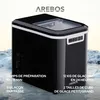 Machine à glaçons AREBOS 12 kg, 24 h, 8 glaçons en 10 min, Voir les images du produit 4