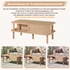 okwish ovaler Couchtisch mit Rollladen und offenen Fächern, Produktbild-Vorschau 6