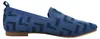 Scarpe da donna, mocassini, scarpe basse, blu, casual Anteprima dell’immagine prodotto 2
