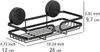 Static-Loc® Plus Wandablage Pavia Schwarz Produktbild-Vorschau 5
