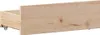 vidaXL Massivholzbett ohne Matratze mit Kopfteil 75x190 cm Produktbild-Vorschau 6