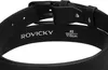 Rovicky Set portafoglio e cintura da uomo Rodosildi nero Anteprima dell’immagine prodotto 14