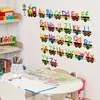 GKA Wandtattoo für Kinder GK80 Zug mit 26 Waggons Alphabet Produktbild-Vorschau 4