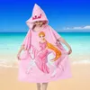 Kinder-Poncho-Handtuch mit Kapuze 120x60 cm – Produktbild-Vorschau 9