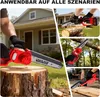 TEENO Akku Mini Kettensäge 6&8 Zoll 2-in-1, 6 Ketten Produktbild-Vorschau 7