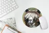 MuchoWow® Mauspad Mousepad Alpaka - Fell - Braun 20x20 cm - Produktbild-Vorschau 5