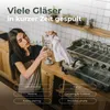 Novaliv myčka na sklo se 3 oplachovacími kartáči a Náhled obrázku produktu 5