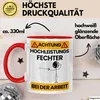 Fechter Tasse Geschenk Lustiger Spruch Geschenkidee für Produktbild-Vorschau 3