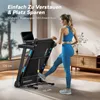 Klappbares elektrisches Laufband – 2,5 PS, bis 12 km/h, Produktbild-Vorschau 8