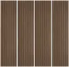 4 x Akustikpaneele aus Holz 240x60cm für Wand Design Produktbild-Vorschau 1